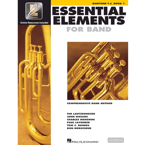 Essential Elements: Book 1 - Baritone Horn (Treble Clef) - Book W/ Eei