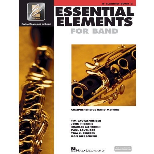 Essential Elements for Band – Bb Clarinet Book 2 with EEi
