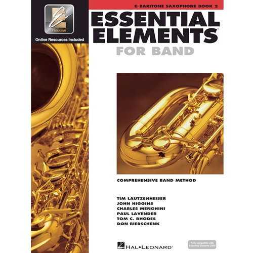 Essential Elements 2000: Book 2 - Bari Saxophone - w/ EEi