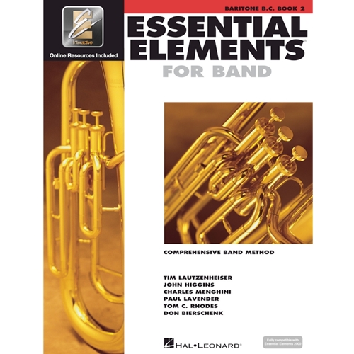 Essential Elements 2000: Book 2 - Baritone Horn (Bass Clef) w/ EEi