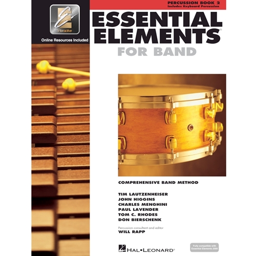 Essential Elements 2000: Book 2 - Percussion - w/ EEi
