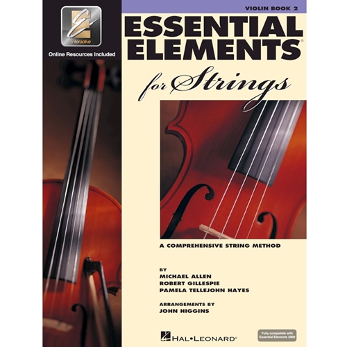 Essential Elements 2000 For Strings: Book 2 - Violin - Book & Cd