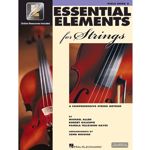 Essential Elements For Strings: Book 2 - Viola - Book & Online Resources