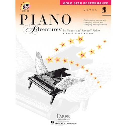 Faber Piano Adventures: Level 2b - Gold Star Performance - W/audio access
