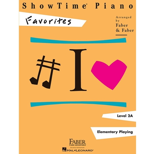 Faber: Showtime Piano - Level 2a - Favorites