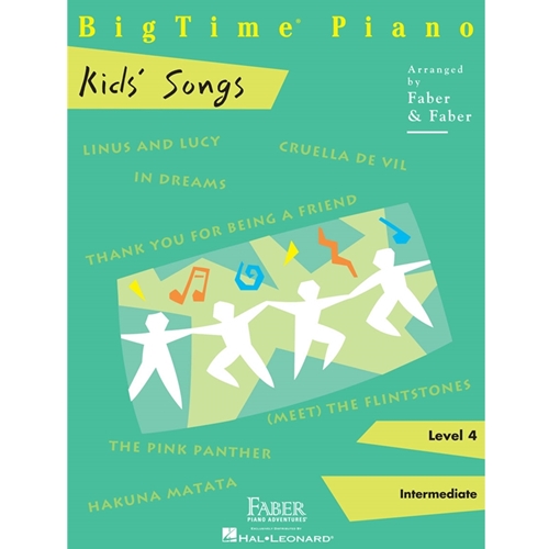 Faber: Big Time Piano - Kids Songs - Level 4