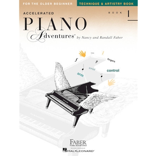 Faber Piano Adventures For The Older Beginner: Book 1 - Technique