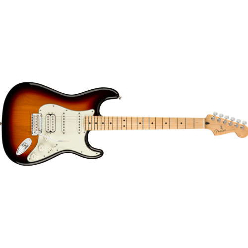 Fender Player Stratocaster HSS 3 Tone Sunburst Electric Guitar