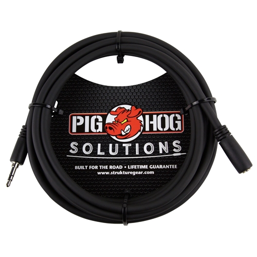 Pig Hog Solutions - 3.5mm Headphone Extension Cable (10 Ft)