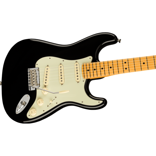 Fender American Professional II Stratocaster Maple Fingerboard Black Electric Guitar