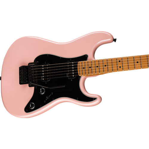 Squier Contemporary Stratocaster HH Floyd Rose Roasted Maple Fingerboard Black Pickguard Shell Pink Pearl