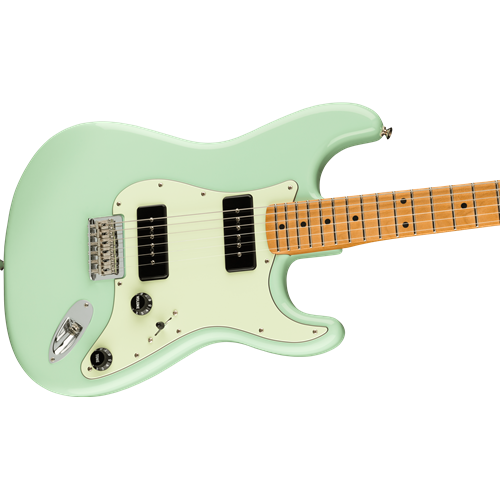 Fender Noventa Stratocaster Maple Fingerboard Surf Green Deluxe Gig Bag