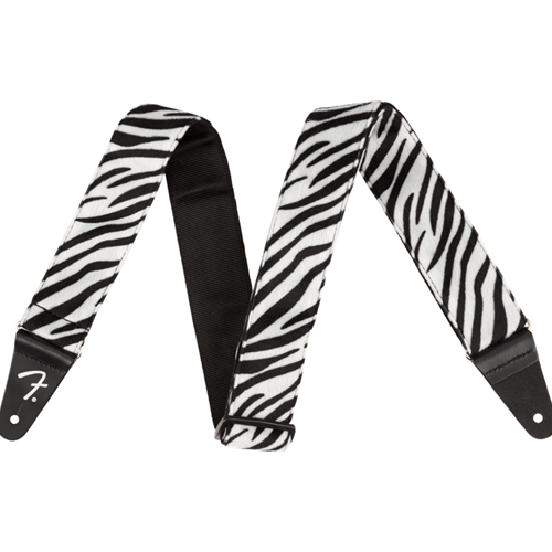 Fender 2" Wild Animal Print Straps Wild Zebra