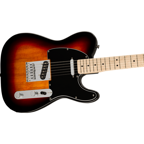 Fender Squier Affinity Series Telecaster Maple Fingerboard Black Pickguard 3 Color Sunburst