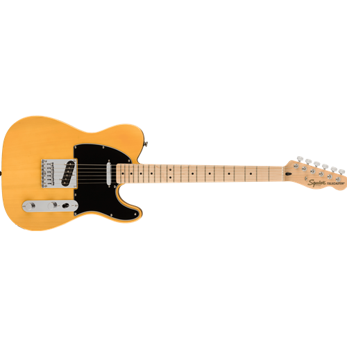 Fender Squier Affinity Series Telecaster Maple Fingerboard Black Pickguard Butterscotch Blonde