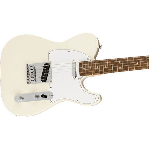 Fender Squier Affinity Series Telecaster Laurel Fingerboard White Pickguard Olympic White