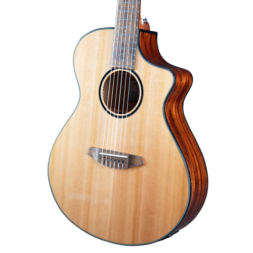 Breedlove ECO S Concert Nylon CE Red Cedar Top African Mahogany Back and Sides