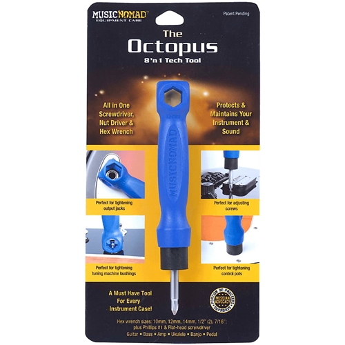 Music Nomad The Octopus 8 'n 1 Tech Tool