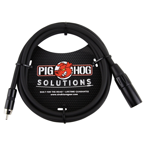 Pig Hog 6ft XLR(M)-RCA CABLE
