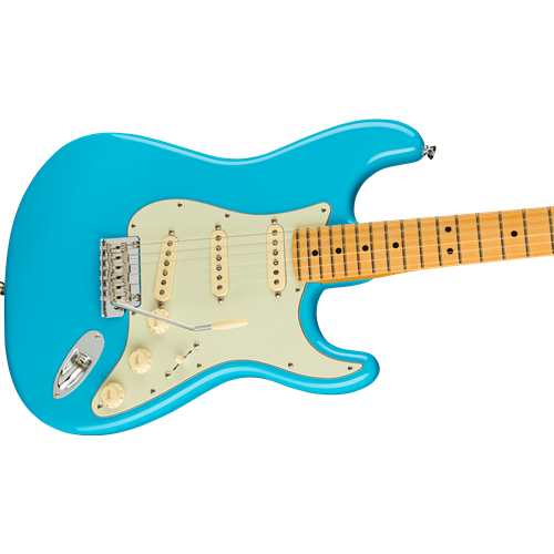 Fender American Professional II Stratocaster Maple Fingerboard Miami Blue Electric Guitar