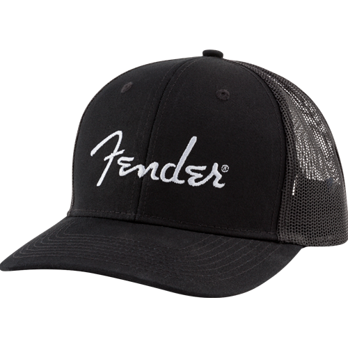 Fender Silver Logo Snap Back Hat