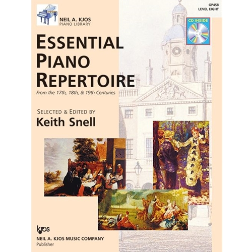 Snell: Essential Piano Repertoire - Level 8 - W/ Downloadable Audio