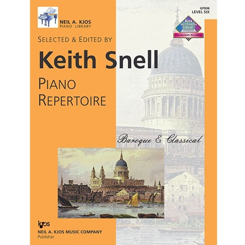 Snell: Piano Repertoire - Level 6 - Baroque & Classical