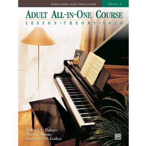 Alfred Basic Adult All-in-one Piano Course: Level 3 - Piano