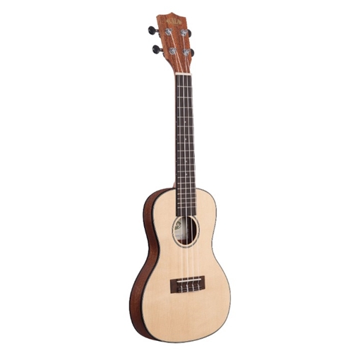 Kala Solid Spruce Travel Tenor Ukulele Mahogany Back and Sides
