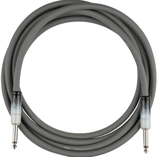 Fender 10' Ombre Instrument Cable Silver Smoke