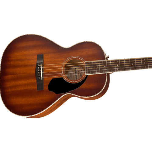 Fender Paramount Series Parlor PS-220E Acoustic Guitar With Case