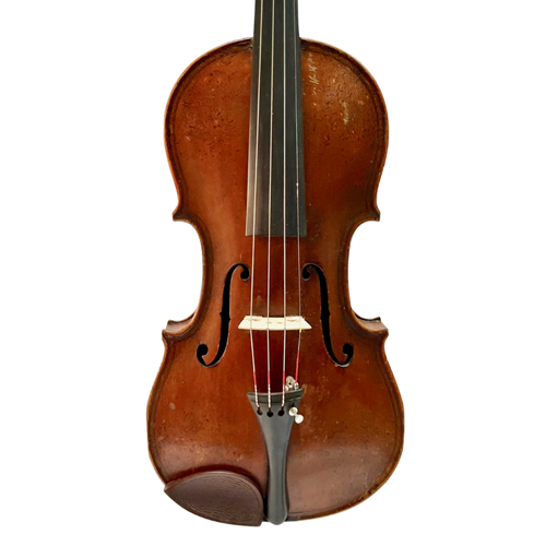Used Vintage German Violin with Black Hard Case
