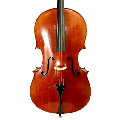 Used Scott Cao 4/4 Cello STC-850 Series Montagnana with Foam Hard Case and Le Salle Bow