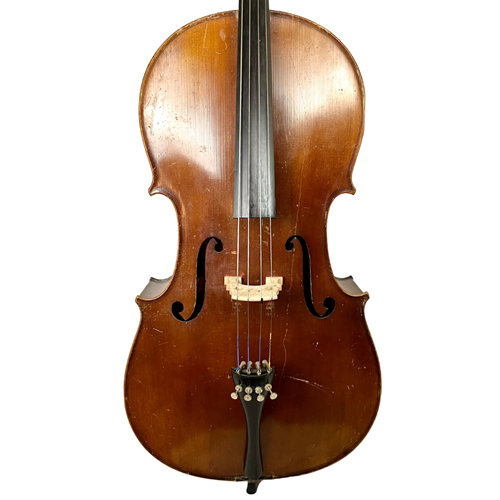 The Magic Flute - Used Czech Made 4/4 Cello with Bow and Gig Bag