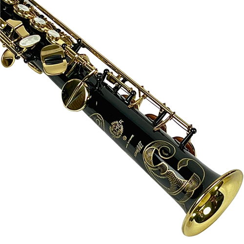 Used Selmer Series III Soprano Saxophone Black Lacquer with Case and Mouthpiece