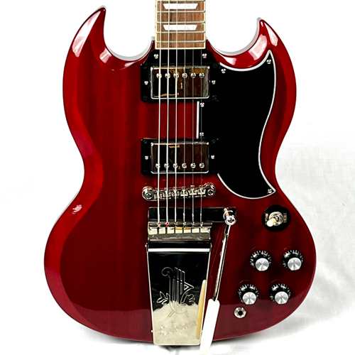 Used Epiphone SG Standard '61 Maestro Vibrola Electric Guitar - Vintage Cherry