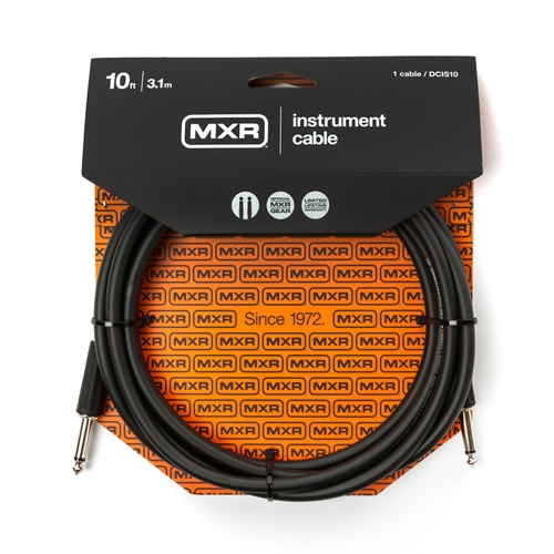 MXR® 10FT STANDARD INSTRUMENT CABLE - STRAIGHT / STRAIGHT