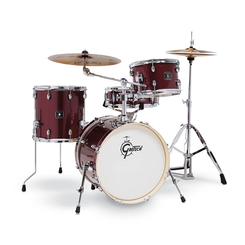 Gretsch Energy 4 Piece Street Kit w/ Hardware Ruby Sparkle