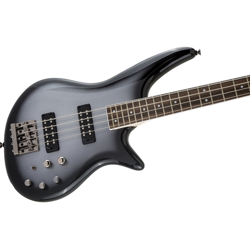 Jackson JS Series Silver Burst Spectra Bass JS3