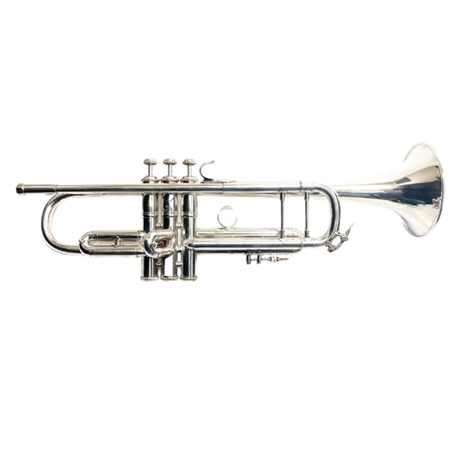 Used 1970 Bach Stradivarius Model 37 Silver Trumpet w/hard case.