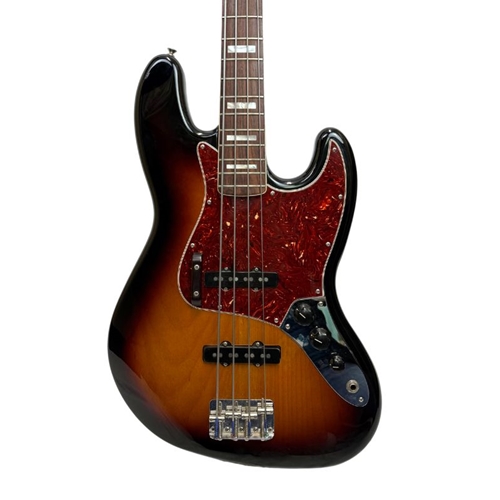 Used Fender Jazz Bass With Original 1970's Neck And Aftermarket Mexican Body With Bag