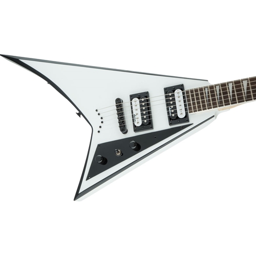 Jackson JS Series Rhoads JS32T White with Black Bevels Electric Guitar