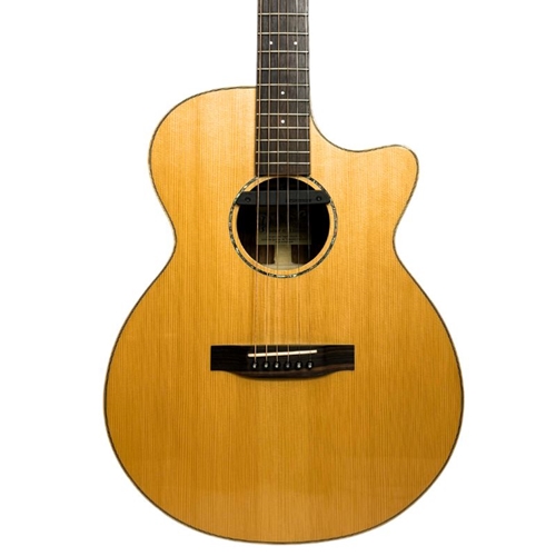 Used Pono C-30 DC Grand Concert Acoustic / Electric Guitar With Case